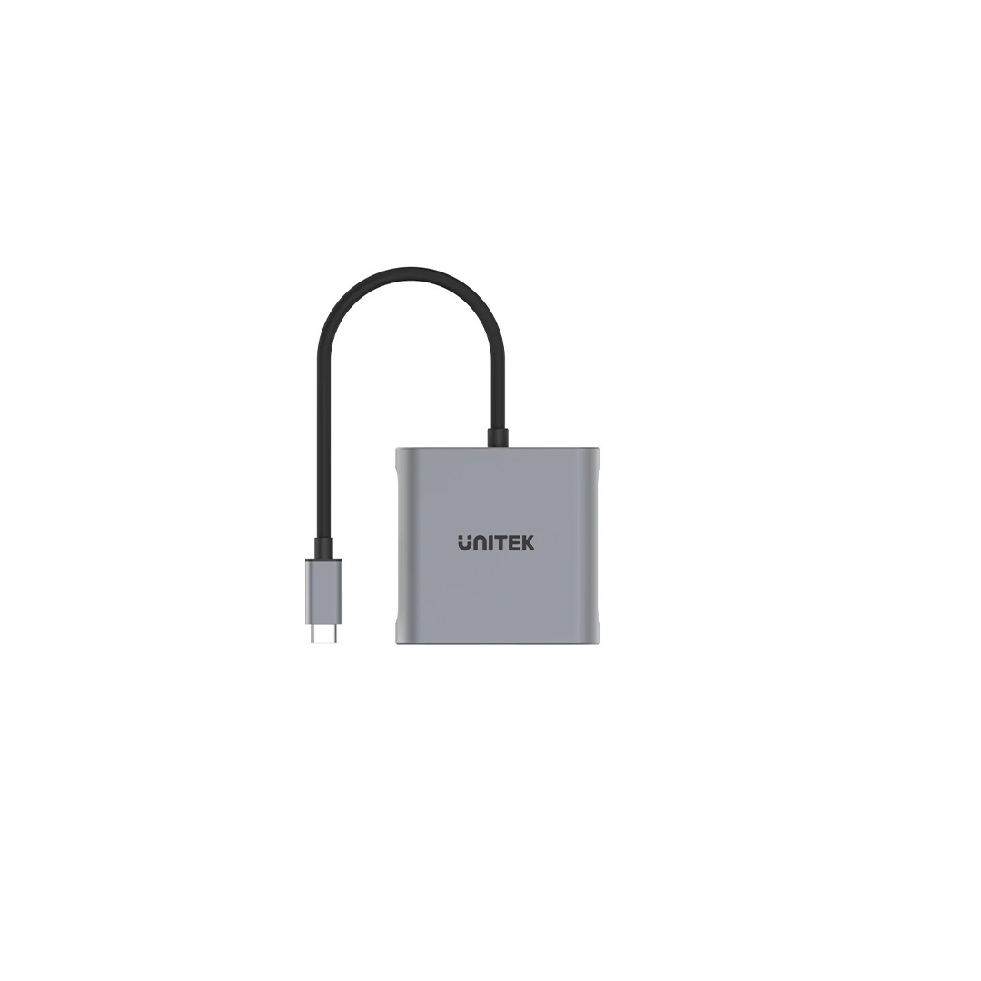 محول Unitek V1404A USB-C إلى Dual DisplayPort محول Unitek V1404A USB-C إلى Dual DisplayPort